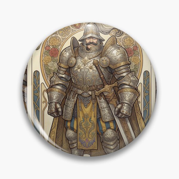 Item preview, Steiner in the style of Alphonse Mucha designed and sold by Solace Sparkles.