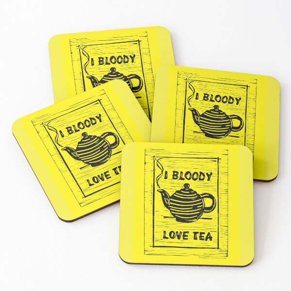 Item preview, I bloody love tea designed and sold by SombreroDoodles.