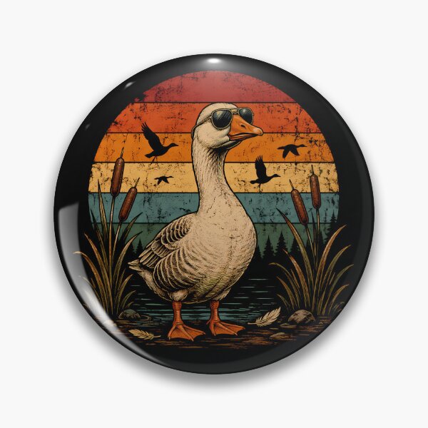 Item preview, Retro Vintage Goose Adventure - Bird Lover  designed and sold by Moizento.