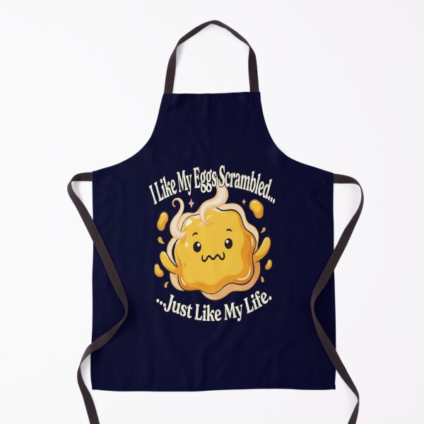 Item preview, Funny Sarcastic Humor I Like My Eggs Scrambled… Just Like My Life. Art Design designed and sold by fantasticdesign.