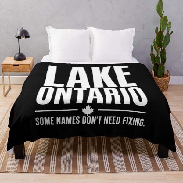 Item preview, Lake Ontario Some Names Don’t Need Fixing Canadian Pride designed and sold by AntiqueImages.