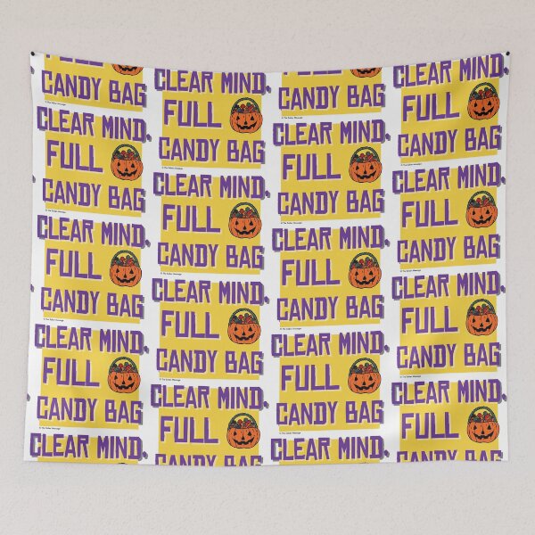 Item preview, Clear Mind, Full Bag Of Candy Halloween Design designed and sold by ApexDesigners.