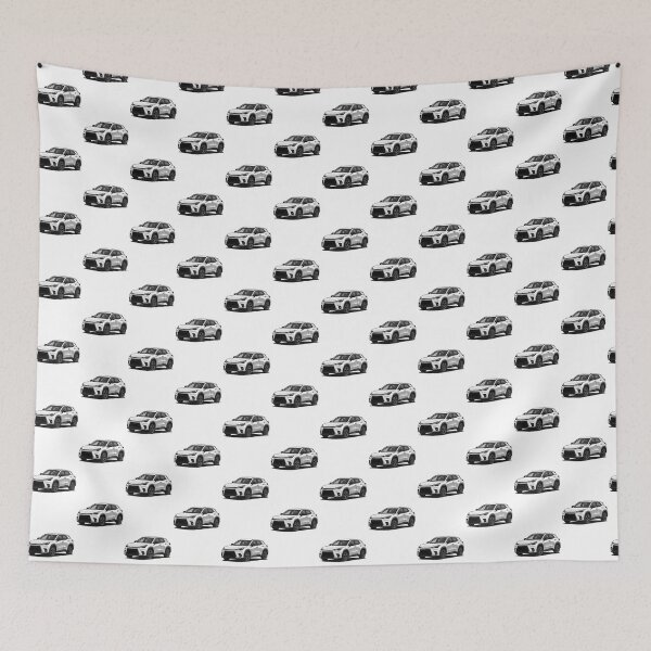Item preview, Modern Sonic White Japanese Luxury Suv Art - Lbx Crossover Illustration | ⭐⭐⭐⭐⭐ Best Seller designed and sold by loana013.