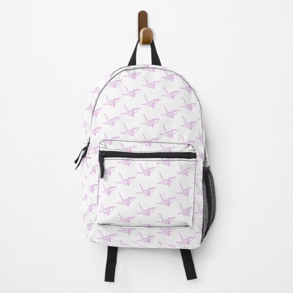 Item preview, Magenta Pink Origami Crane Line Drawing designed and sold by SarahJisri.