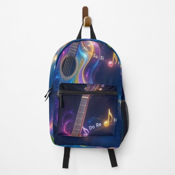Item preview, Magical Glowing Guitar with Musical Notes and Plant designed and sold by Breezes-of-Ida.