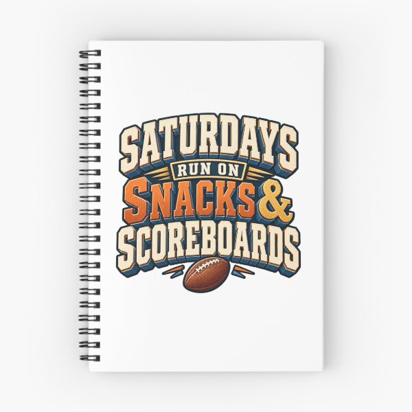 Item preview, Saturdays Run On Snacks And Scoreboards designed and sold by FZ Designs.
