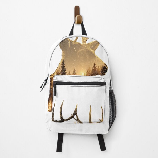 Item preview, Golden Starry Forest Deer Double Exposure designed and sold by LC&LCPlatform.