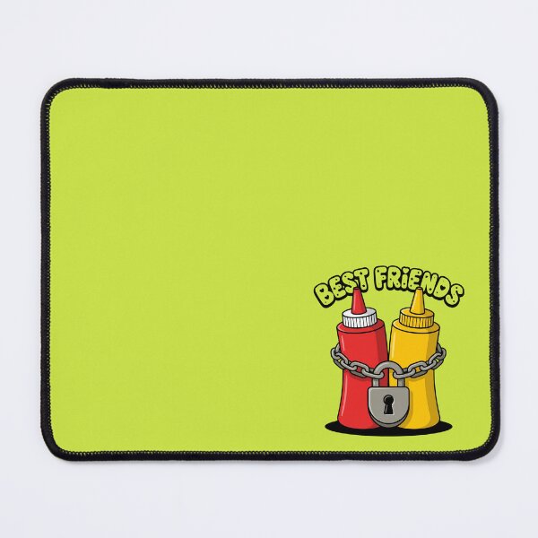 Item preview, Ketchup And Mustard Chained Together Best Friends designed and sold by Rare By Hero.
