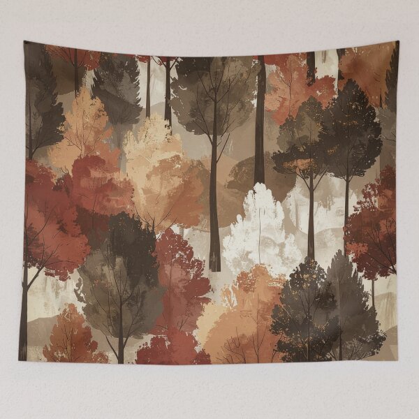 Item preview, Lush Autumn Trees (Vintage) designed and sold by WeaveSphere.