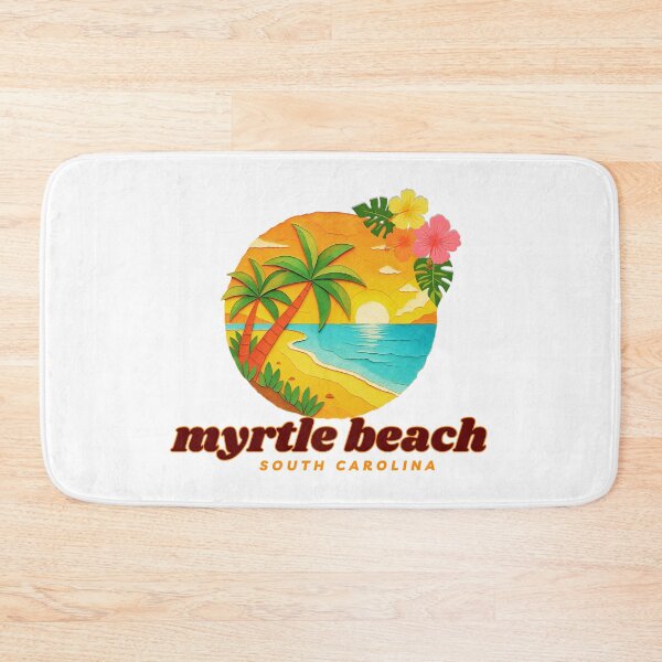 Artikelvorschau, Retro-Sonnenuntergangsdesign für Myrtle Beach, South Carolina entworfen und verkauft von DonnaRaine.