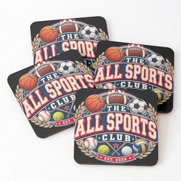 Item preview, All Sports Club Vintage Athletic Sports Fan Retro Graphic  designed and sold by TulipsArtDesigns .