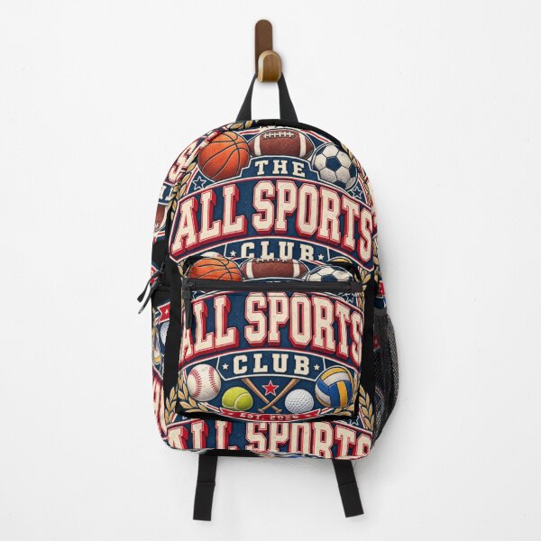 Item preview, All Sports Club Vintage Athletic Sports Fan Retro Graphic designed and sold by TulipsArtDesigns .
