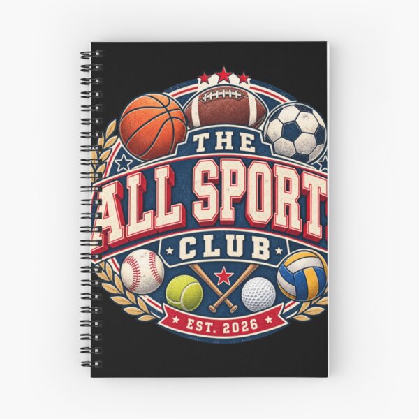 Item preview, All Sports Club Vintage Athletic Sports Fan Retro Graphic  designed and sold by TulipsArtDesigns .