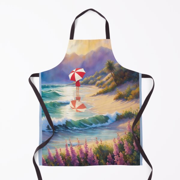 Item preview, PRIVATE STRETCH OF BEACH ALL TO HERSELF designed and sold by Tammera.