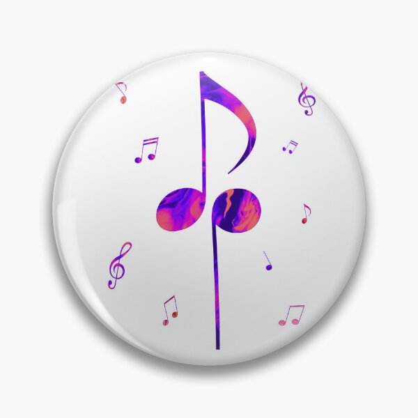 Item preview, Musical Notes DP tp - Flow Art / Pour Painting - jdp-22-0007 designed and sold by ANomadDesigns.
