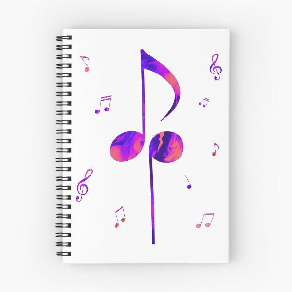Item preview, Musical Notes DP tp - Flow Art / Pour Painting - jdp-22-0007 designed and sold by ANomadDesigns.