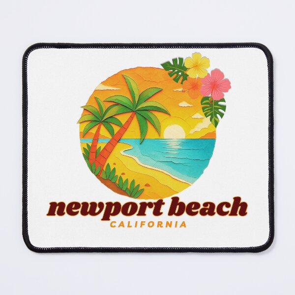 Item preview, Newport Beach California Retro Sunset Coastal Design designed and sold by DonnaRaine.