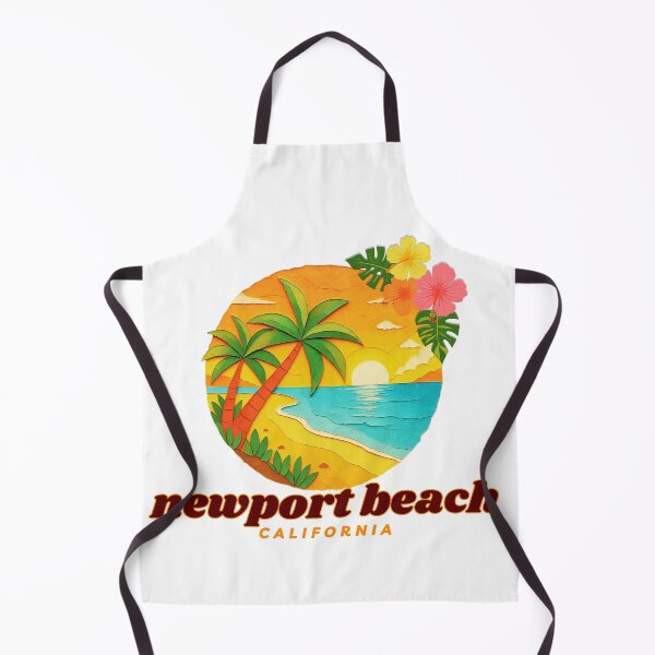 Item preview, Newport Beach California Retro Sunset Coastal Design designed and sold by DonnaRaine.