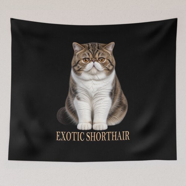 Item preview, Exotic Shorthair Cat designed and sold by Johnny Furlotte.