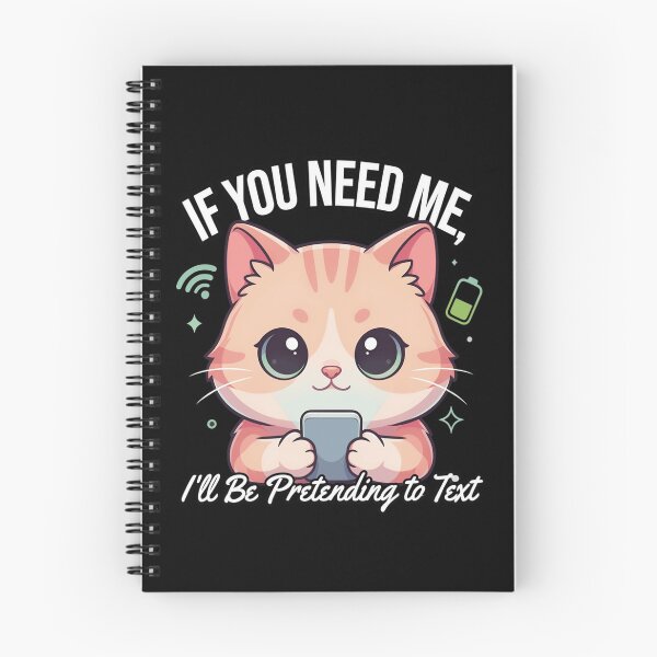 Item preview, Funny Sarcastic Humor If You Need Me I’ll Be Pretending to Text Funny Art Design designed and sold by fantasticdesign.