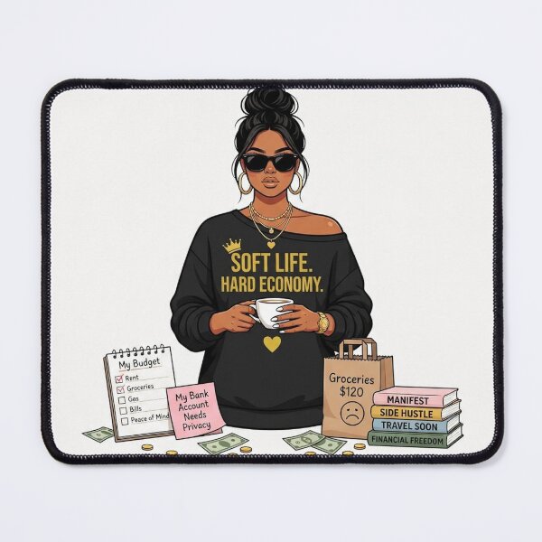 Item preview, Soft Life Hard Economy designed and sold by PhoJoFinds.