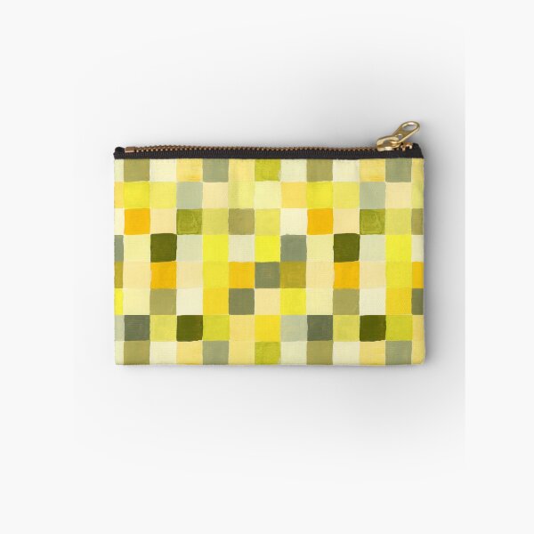 Item preview, Retro Modern Yellow Check Design | Mid Century Yellow Check Pattern designed and sold by sheseddit.