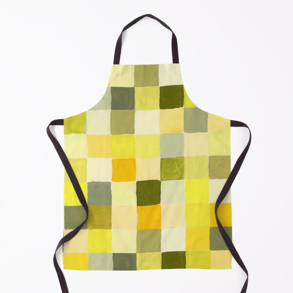 Item preview, Retro Modern Yellow Check Design | Mid Century Yellow Check Pattern designed and sold by sheseddit.