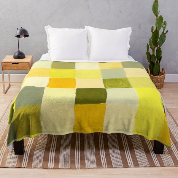 Item preview, Retro Modern Yellow Check Design | Mid Century Yellow Check Pattern designed and sold by sheseddit.