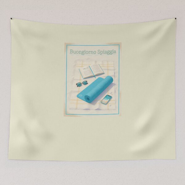 Item preview, Buongiorno Spiaggia designed and sold by SaltySurfgirl.