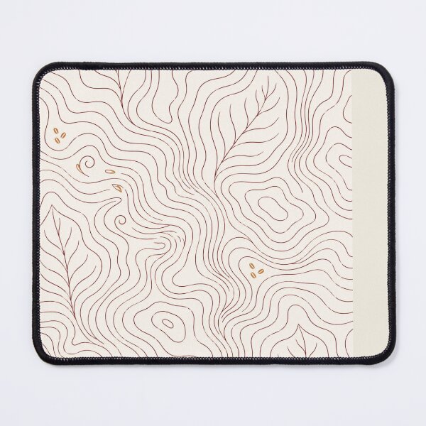 Item preview, Autumn Contours – Minimal Botanical Topographic Line Art designed and sold by astersgraphics.