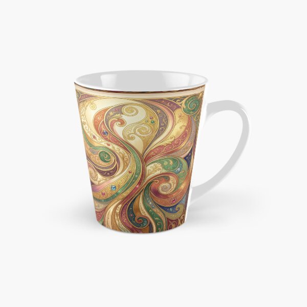 Item preview, Fractal Swirls and Jewels Art Nouveau  designed and sold by pinkal.