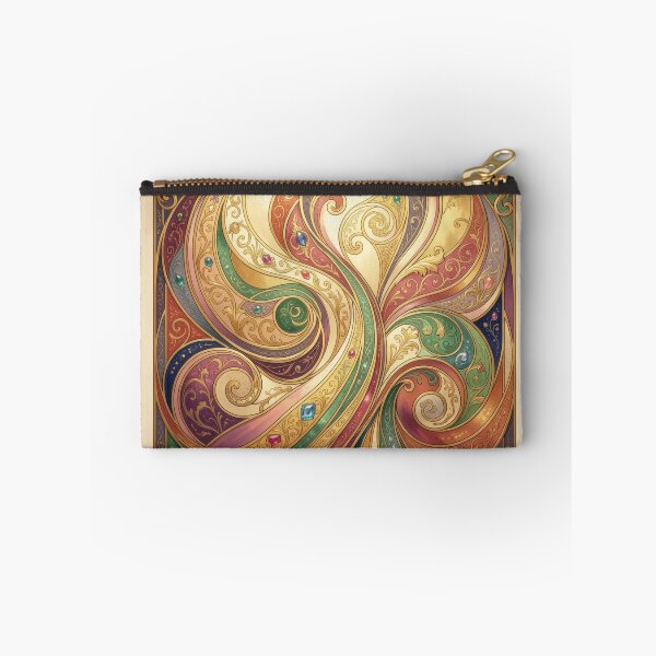 Item preview, Fractal Swirls and Jewels Art Nouveau  designed and sold by pinkal.