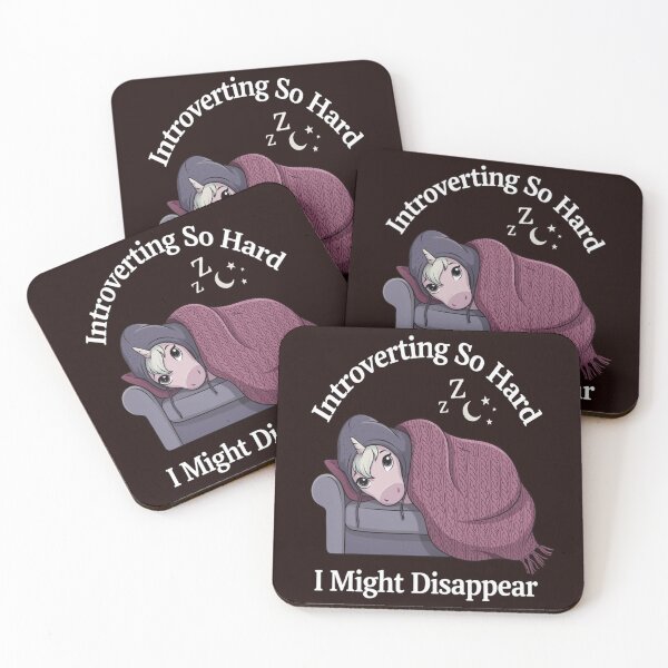 Item preview, Funny Sarcastic Humor Introverting So Hard I Might Disappear Funny Art Design designed and sold by fantasticdesign.