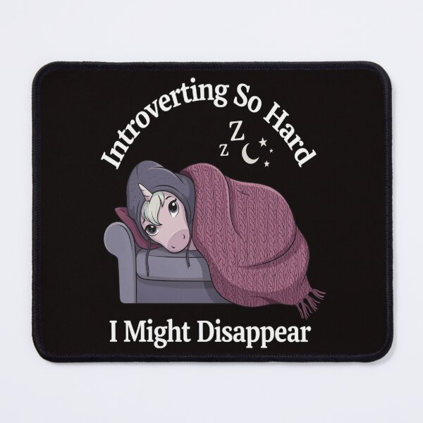 Item preview, Funny Sarcastic Humor Introverting So Hard I Might Disappear Funny Art Design designed and sold by fantasticdesign.