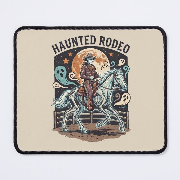 Item preview, Haunted Rodeo Ghost Cowboy Halloween Western designed and sold by MythicCotton.