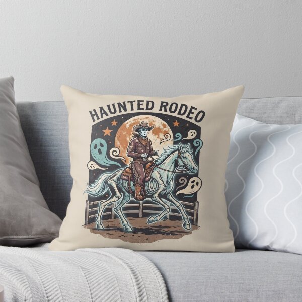 Item preview, Haunted Rodeo Ghost Cowboy Halloween Western designed and sold by MythicCotton.