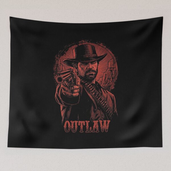 Item preview, Arthur Morgan Outlaw Cowboy Gunslinger designed and sold by RatherCreative.
