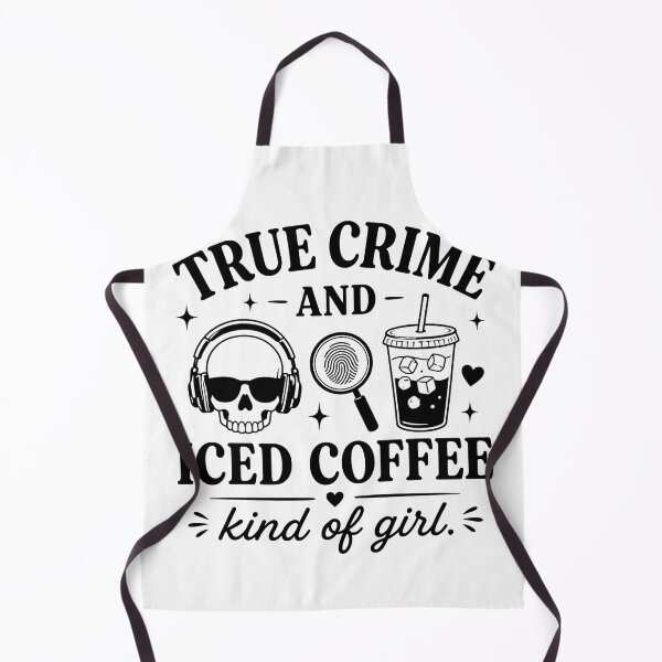 Item preview, True Crime & Iced Coffee – Crime Girl designed and sold by Noventra112.