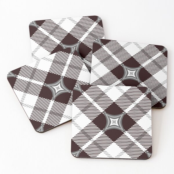 Item preview, Black Gray White Checkerboard Plaid – Modern Monochrome Pattern designed and sold by Daily Mood Studio.