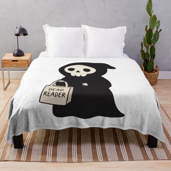 Item preview, Dead Reader | Cute Grim Reaper Book Lover Halloween designed and sold by wingoo22.