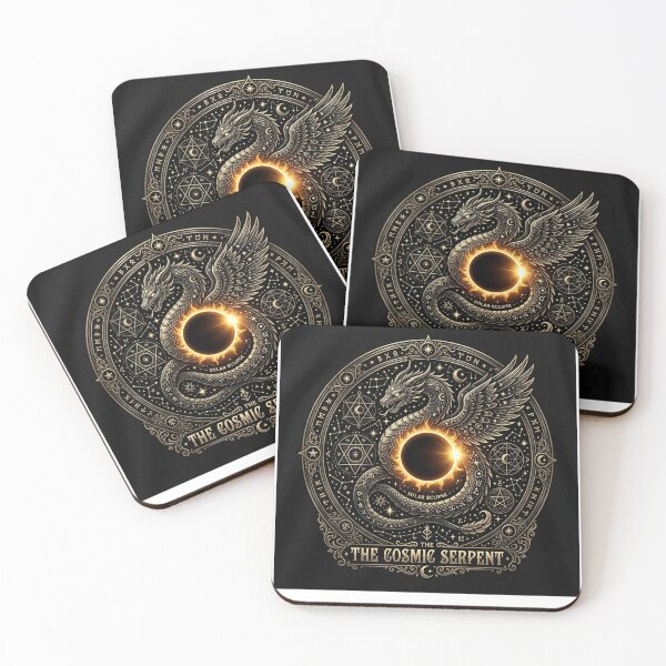 Item preview, Cosmic Serpent Eclipse Fantasy Emblem designed and sold by sofiz.