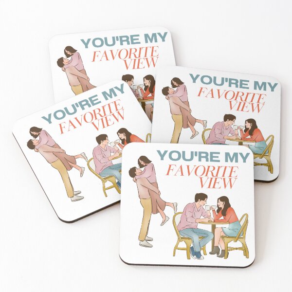 Item preview, You're My Favorite View Romantic Cute Couple Quote designed and sold by LensDyn™.