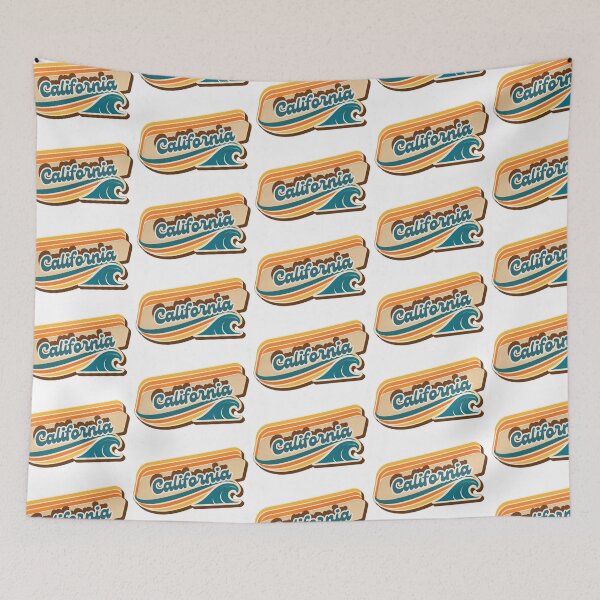 Item preview, Retro 70s California Surf Design – Vintage Wave & Sunshine Graphic designed and sold by cheekylorns.