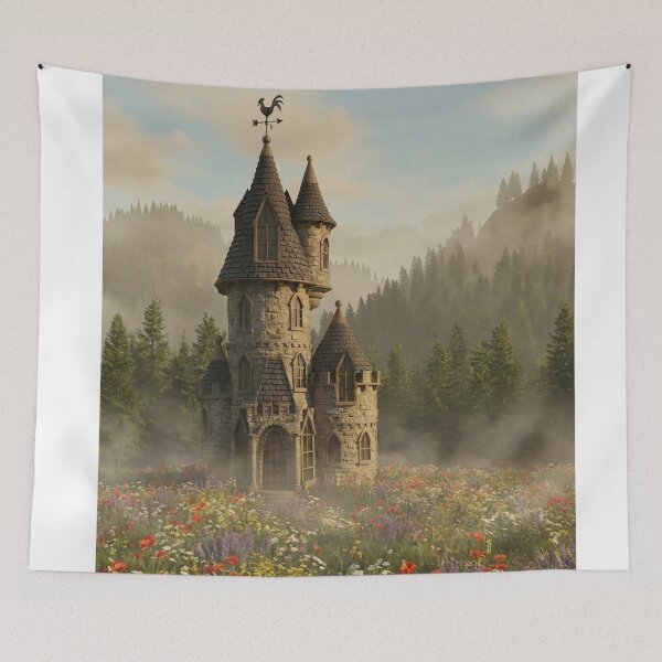 Item preview, Romantic castle designed and sold by Jonsmartdesigns.
