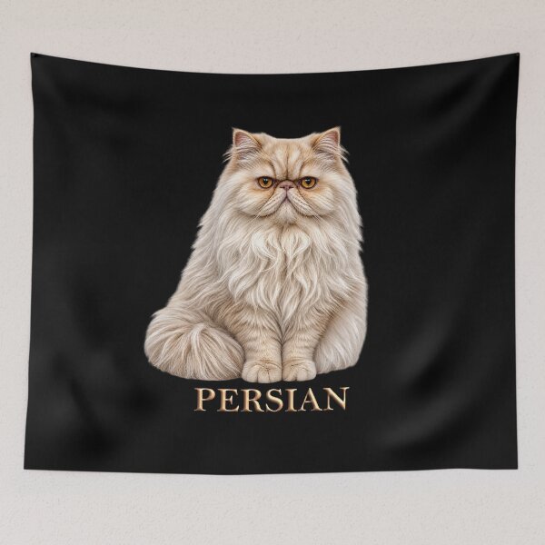 Item preview, Gato persa designed and sold by Johnny Furlotte.