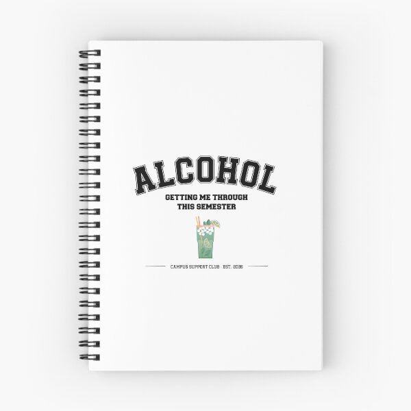 Item preview, Making This Semester Bearable | Funny College Cocktail Student Design designed and sold by luckyhue.