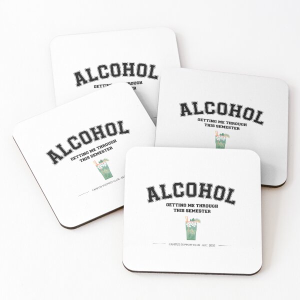 Item preview, Making This Semester Bearable | Funny College Cocktail Student Design designed and sold by luckyhue.