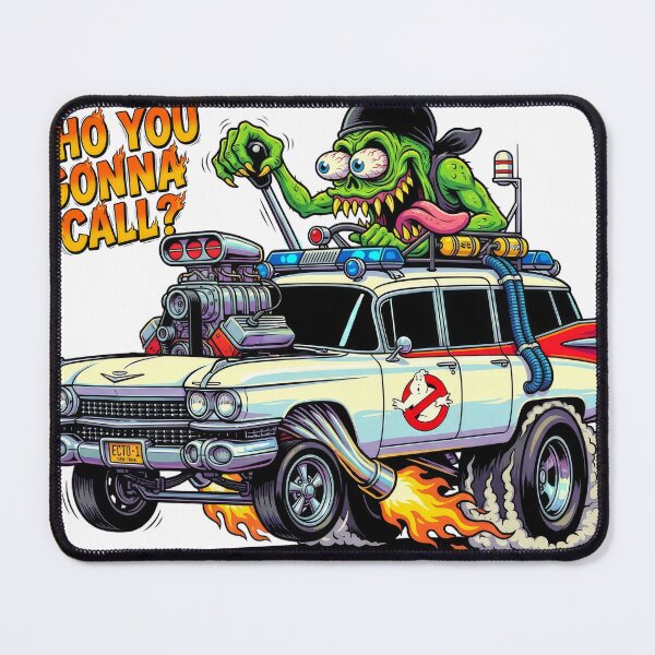 Item preview, Ecto 1 Monster Hot Rod Art | Kustom Kulture designed and sold by OutlawSpeedShop.