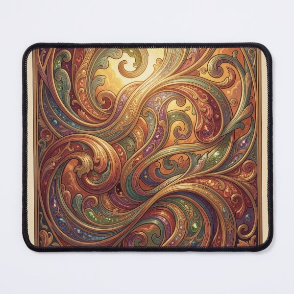 Item preview, Fractal Filigree Swirls Celestial Ornament designed and sold by pinkal.