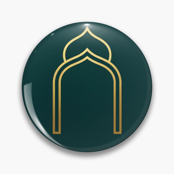 Item preview, Minimalist Islamic Arch - Modern Mosque Outline (V.2) designed and sold by D-Islamic.